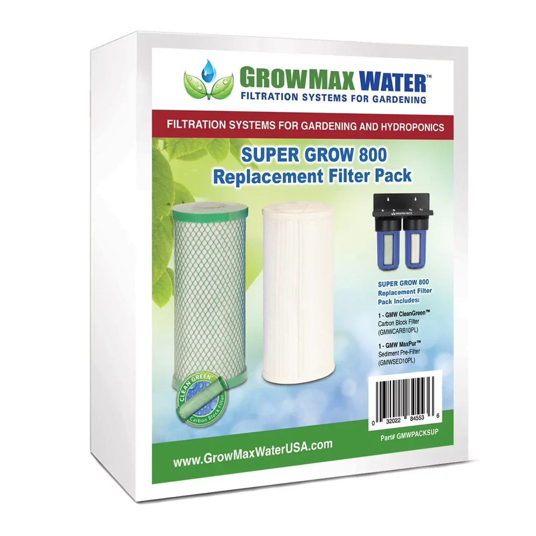 Water FILTER GROW PACK REPLACEMENT SUPER GrowMax 800