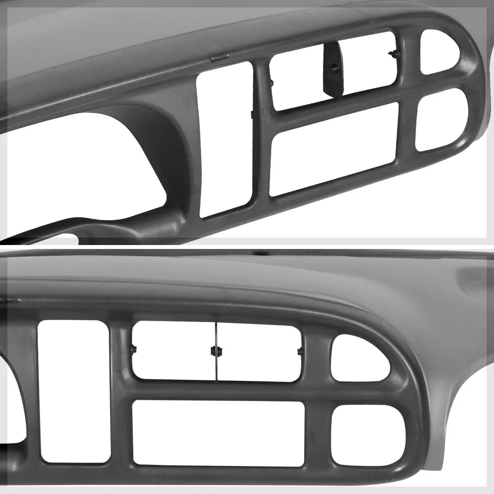 Board Grey Dodge 1500, Overlay+Instrument Cover Bezel 98-02 RAM RAM Cap Ram 2500 Bezel 1998-2001 Dash Fits for DODGE select: DODGE Kit 1998-2002