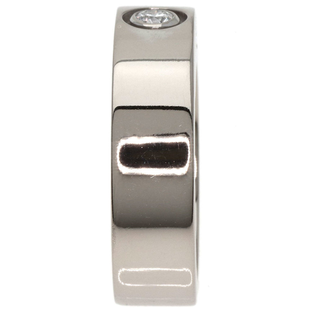 Pre-Owned K18 #48 Ring, Gold, Women's, 1P Anniversary CARTIER White Diamond (Good) Cartier