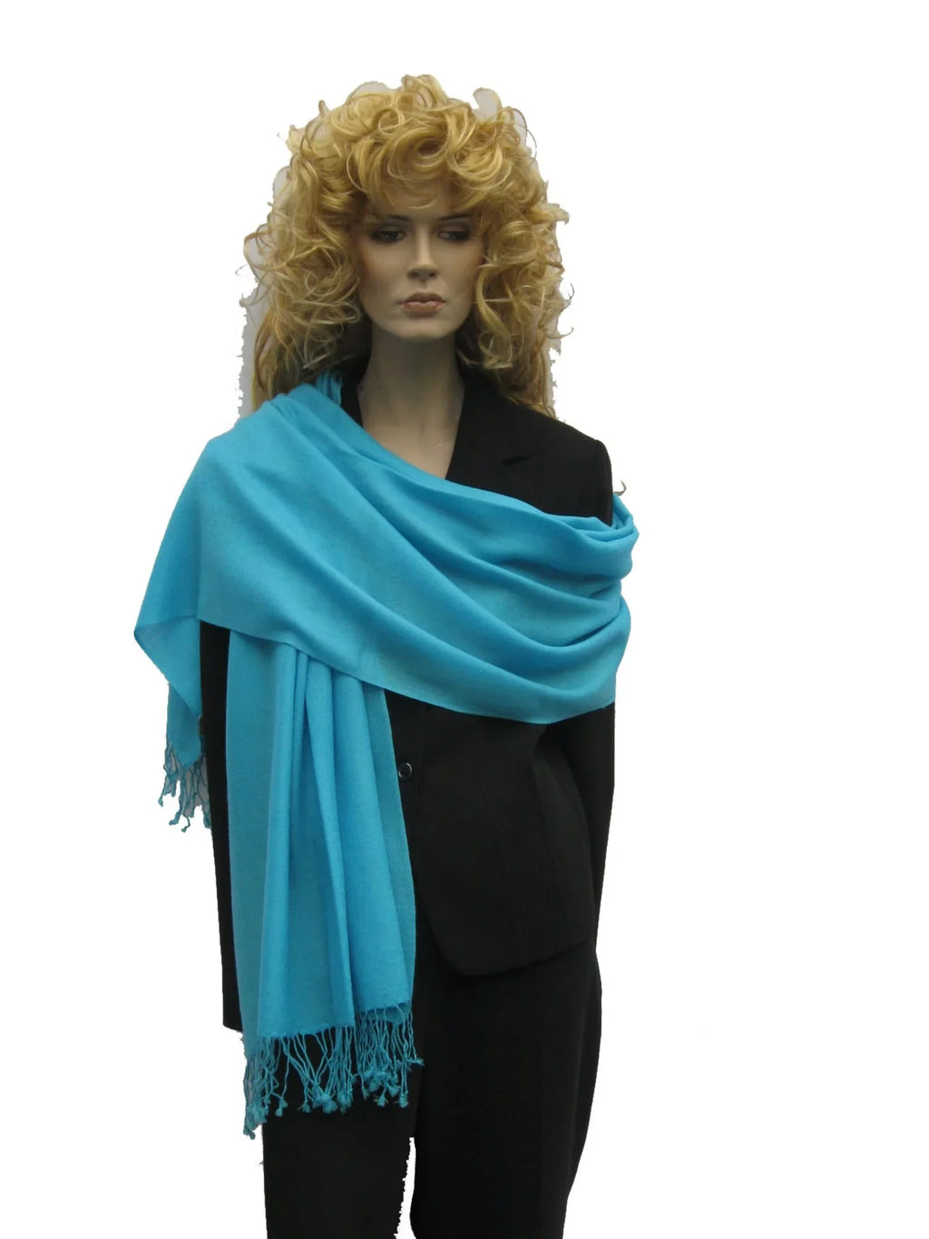 Scarf/Wool/Silk (Turquoise) Shawl/Cashmere/Cashmere Scarf/Scarves/Shawl/Shawls/Stole/Wrap/Pashmina Scarf/Pashmina