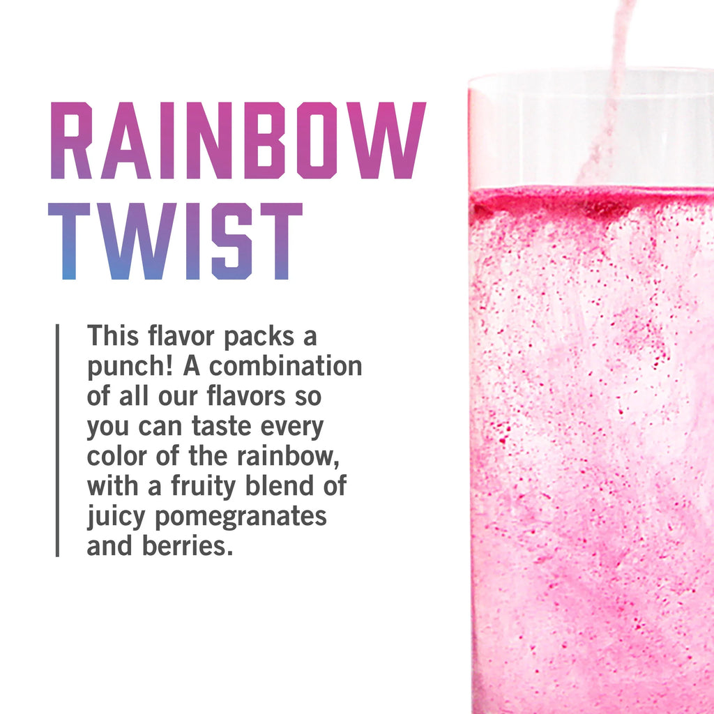 Electrolytes, Flavor, trendy Essential Twist Servings Zero Rainbow Great Hydration Hydration 5 45 BioSteel with Tub per Tasting Sugar Mix,