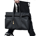 Sports Bag And Leather Dry Large Luggage Waterproof Feel Men'S Fitness Handbag Business Bag Capacity And Bag Trip Separation And Travel Women'S Wet