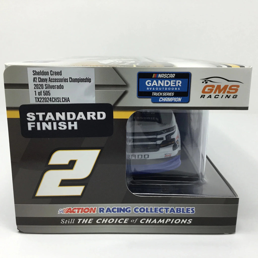 GOTS Chevy 1:24 Diecast Sheldon Accessories Championship Creed 2020