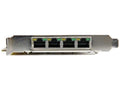 PCI Express Port PSE Card NIC Network over Ethernet - 4 Gigabit StarTech.com PCIe Power / PoE