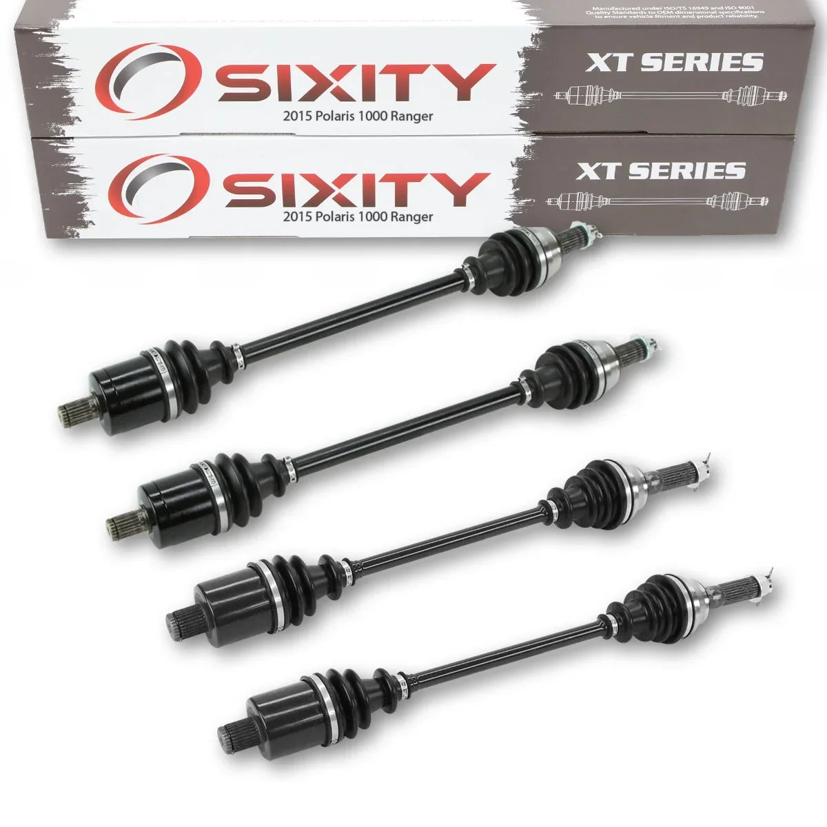 2015 Sixity with Right Ranger 1000 4X4 DIESEL Axle compatible EA Front pc Polaris Rear XT 4 Left - R15RTAD1AA