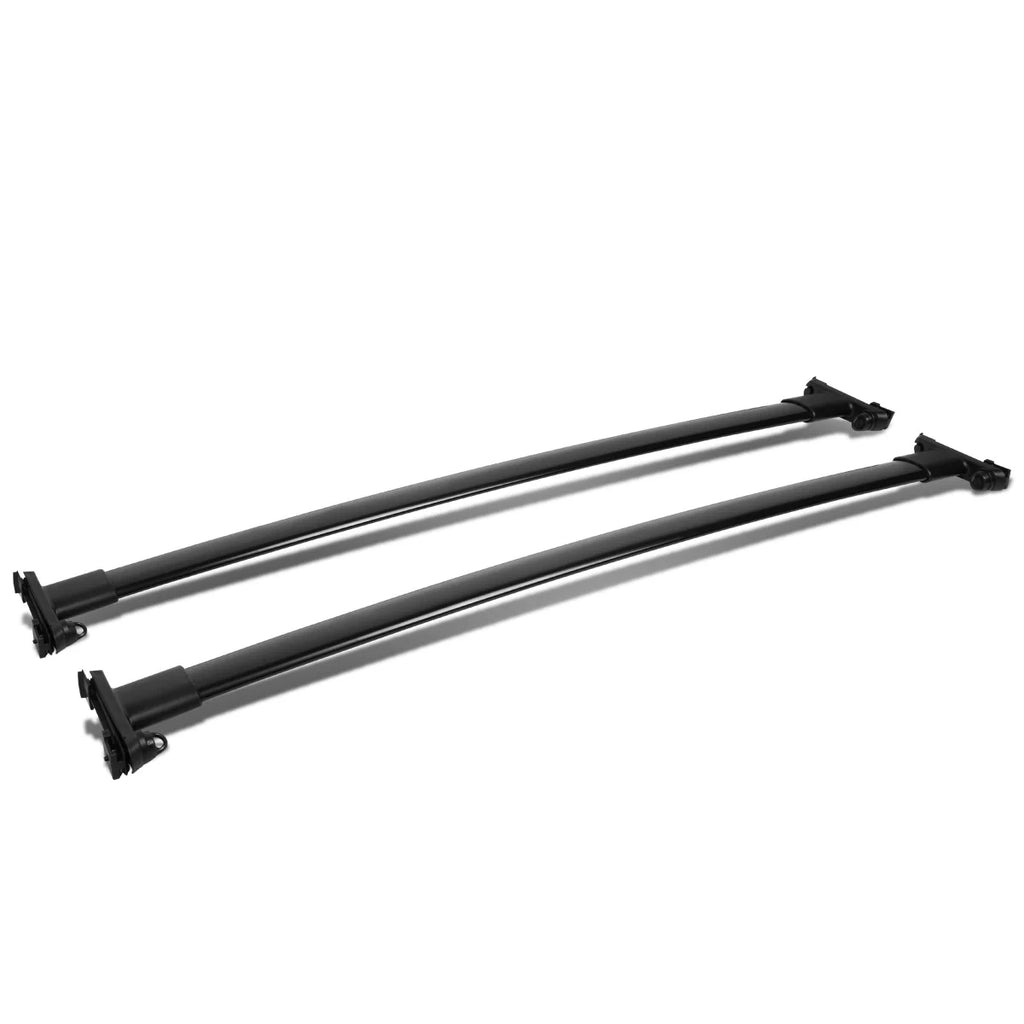 Top Coated) Style 2015 Pair Ford Roof RR-FEX11 Motoring (Black DNA to Explorer Crossbars Aluminum Rack For OE 2011