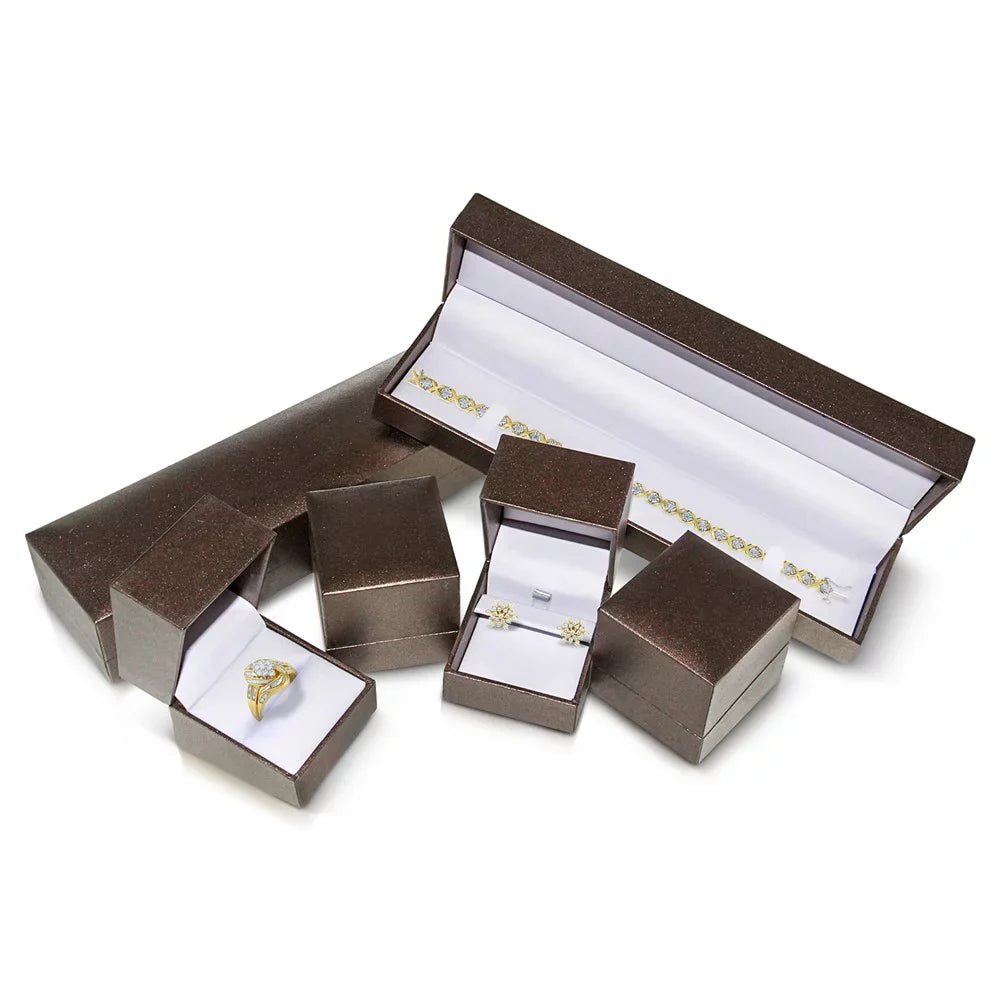 Color, Cttw Diamond Square - Clarity) Bracelet 7.25" Yellow Round-Cut (K-L Two Gold 10K I1-I2 Row 8.00 high quality Link Inches Tennis