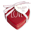 of LOVE Coasters Magenta Ceramic Dunn Red 4 Set Rae LL by Drink