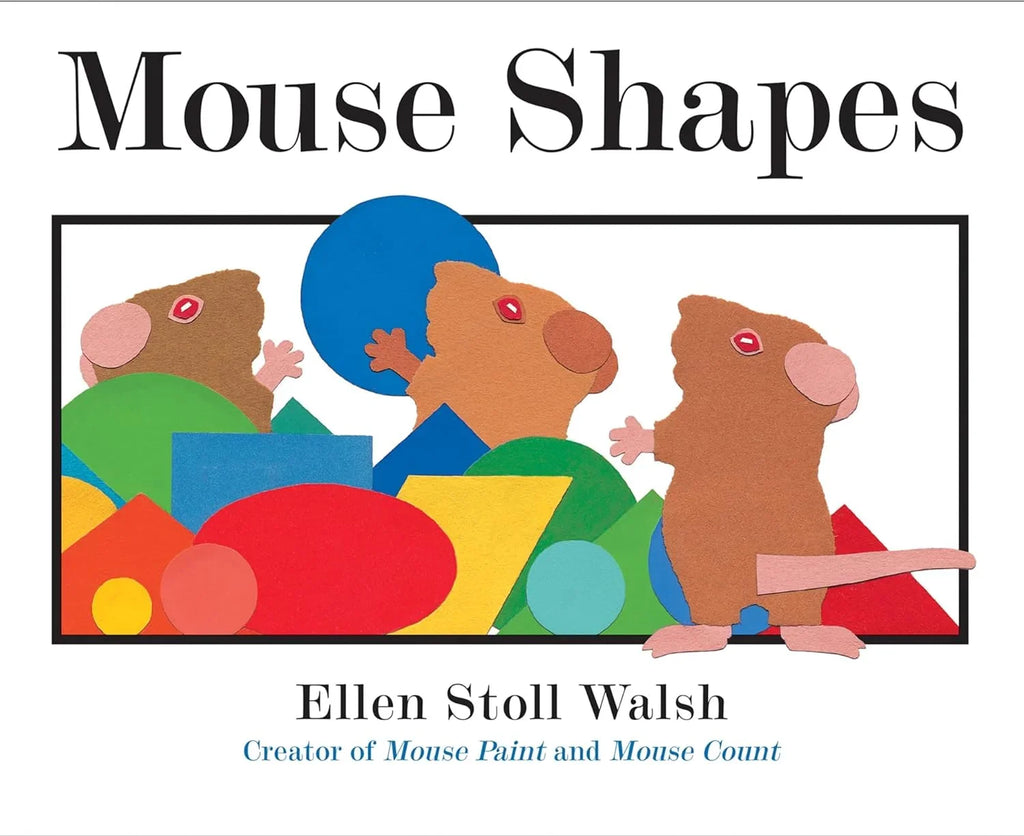 that the Walsh mice Count, colors, Shapes Mouse chase 123s Mouse three color about mixing, new (Hardcover and Collection) Mouse and them! learn Paint, Stoll by Ellen with animals shapes