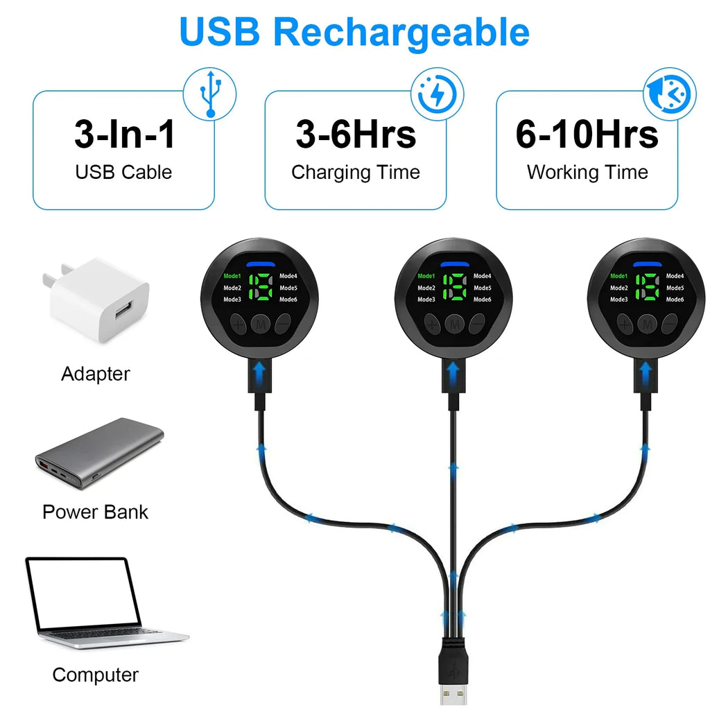 ABS Office Equipment Training Stimulator Intensity 18 trendy Levels with iMounTEK Fitness Muscle Home 6 Abdominal Modes