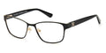 Matte Full 210 Juicy Couture Eyeglasses Black Rectangular special edition Rim