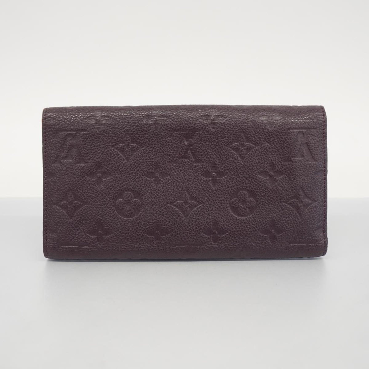 (Good) Ladies Monogram Pre-Owned Wallet M60294 trendy Vuitton Long Portefeuille Orb Virtuose Empreinte Louis Tri-fold