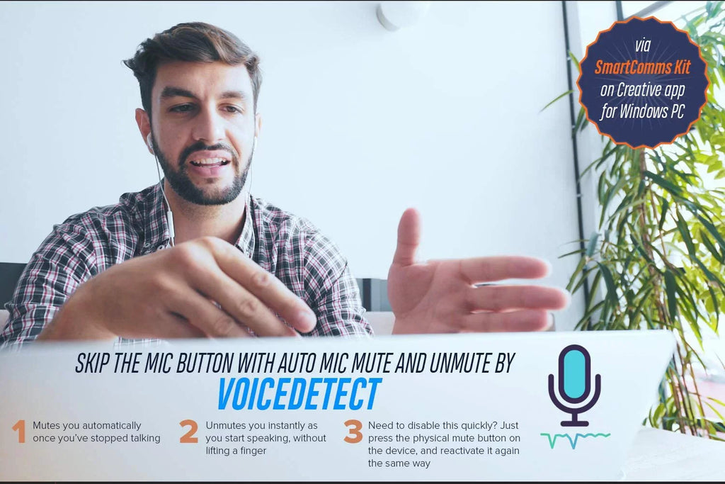 special edition 4 Adapter Play! Sound Mic Blaster Hi-res DAC USB-C Auto Mute/Unmute, Sound VoiceDetect and External Ft.