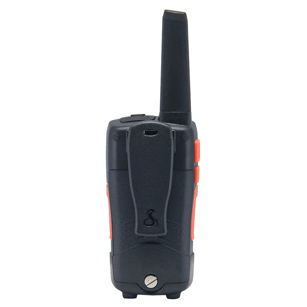 Surveillance Emergency UHF/FM 22 Walkie Radios Channels NOAA special edition Ultra-Clear Waterproof Reception CXT1095 With to (1-Pack) Headset 40 Weather Range Talkies Cobra Two-Way IP67 Up Certified Channels Mile