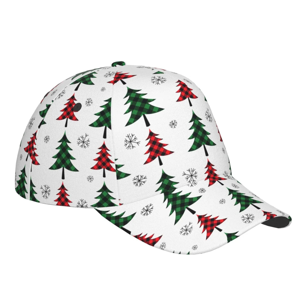 Dad All Hat(Buffalo high quality Size Christmas Cap Outdoor for Baseball Trees) Adjustable Activities and Running Plaid Balery Workouts Seasons
