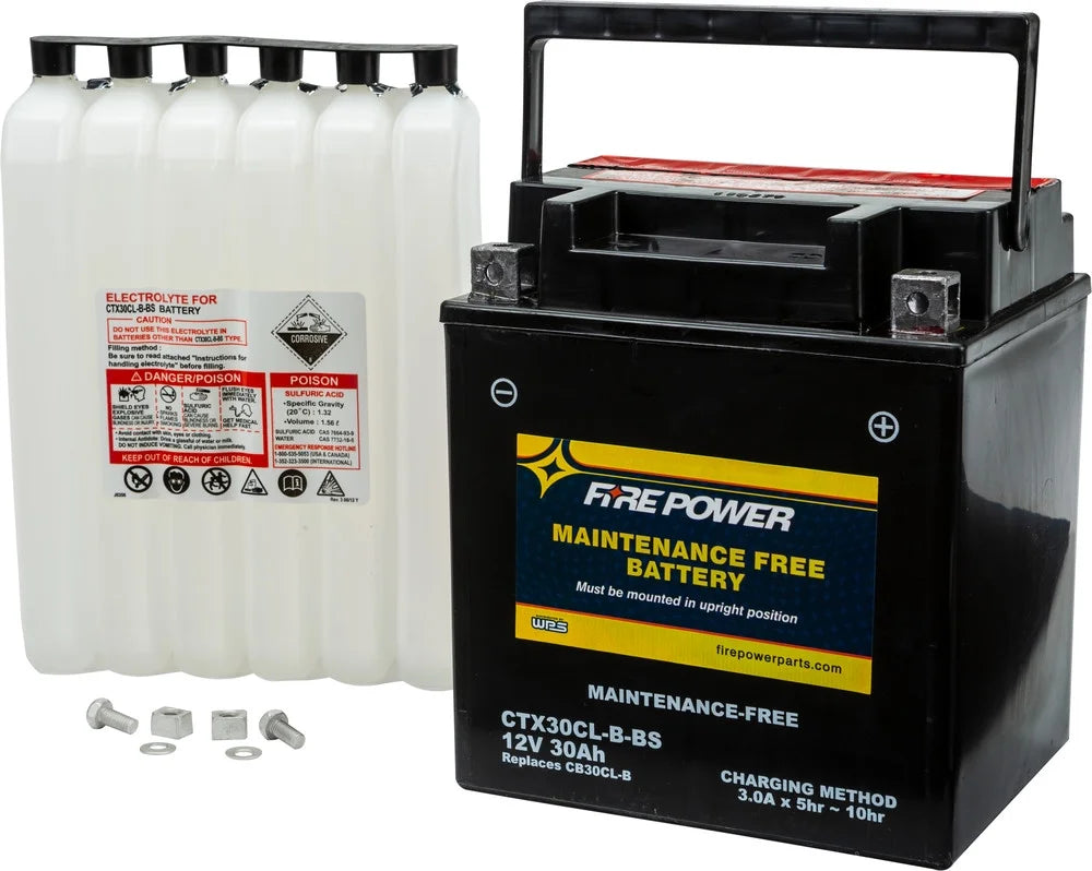 Sea-Doo Maintenance 215 Fire With Compatible CTX30CL-B-BS 2009-2015 Power special edition Pro Battery Wake Free