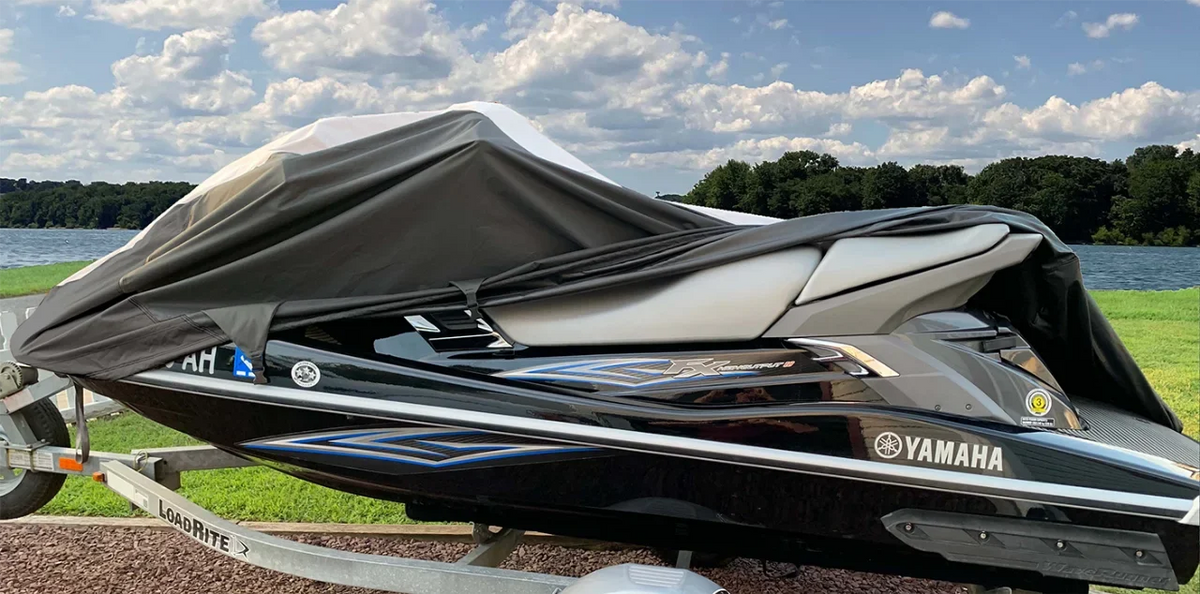 Ski Black/Grey 1998 1996 2001 Seater 1999 Jet Cover 1995 2000 new SLX Compatible Trailerable PWC 1997 Polaris SUPER HEAVY-DUTY JetSki for 1-2 Cover