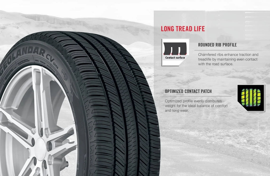 107V Yokohama Tire G058 Season BW CV All 235/60R18XL Geolandar