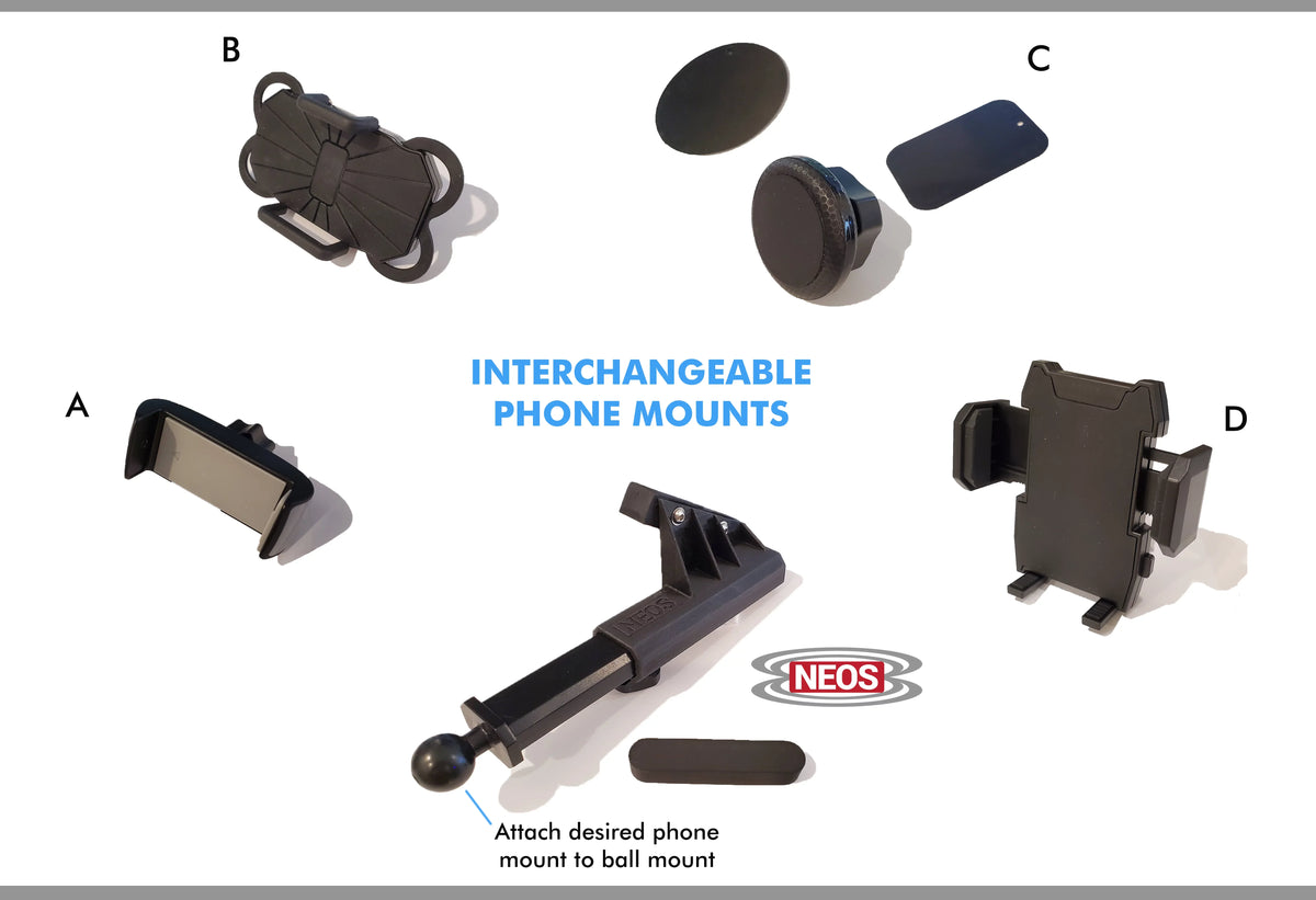 Best Version and (Mount Windshield iPhone, Nokia, Boat for Magnetic , and Universal Reliable Moto, , Phone Vehicle trendy Mount D) NEOS Car Smartphones , Holder