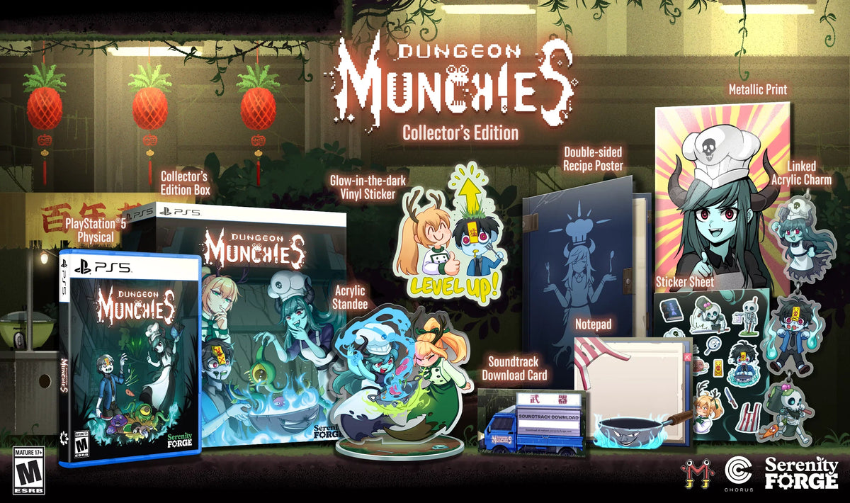 Serenity 5, Dungeon classic PlayStation Edition, Munchies Collector's Forge, 00810109940165