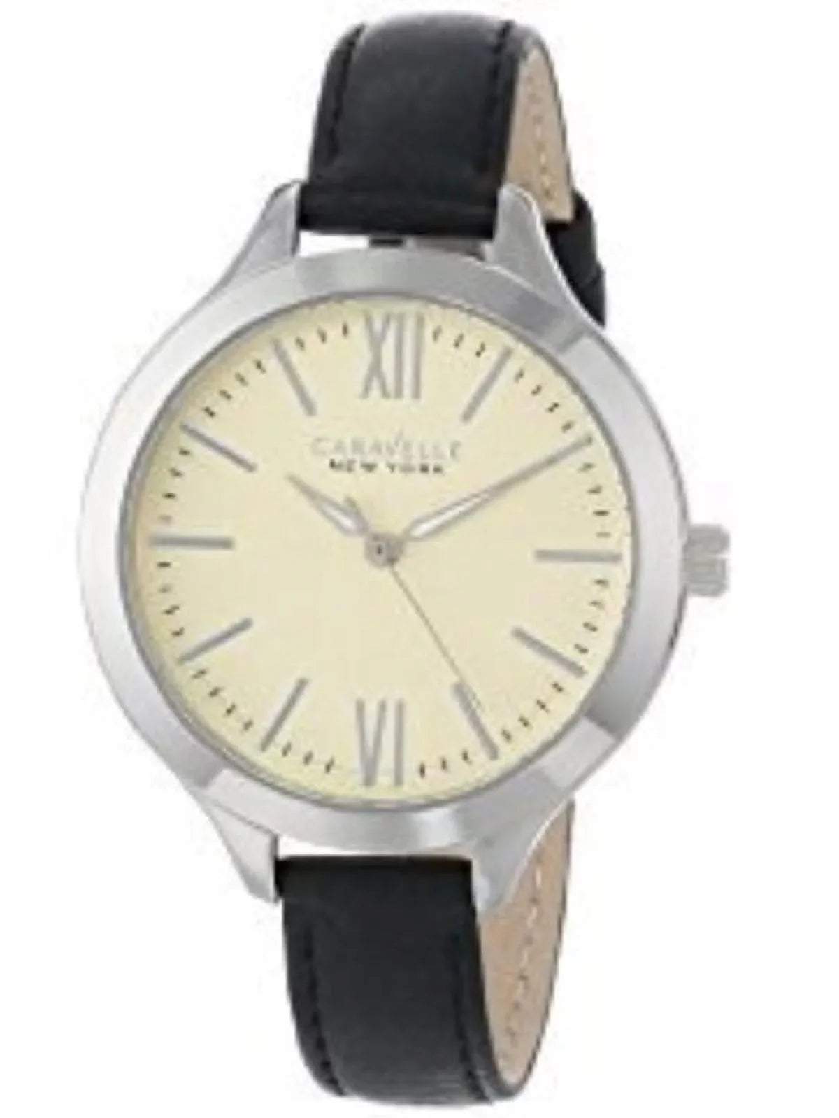 Analog 43L164 Display York Caravelle Watch Women's New Quartz Japanese Black