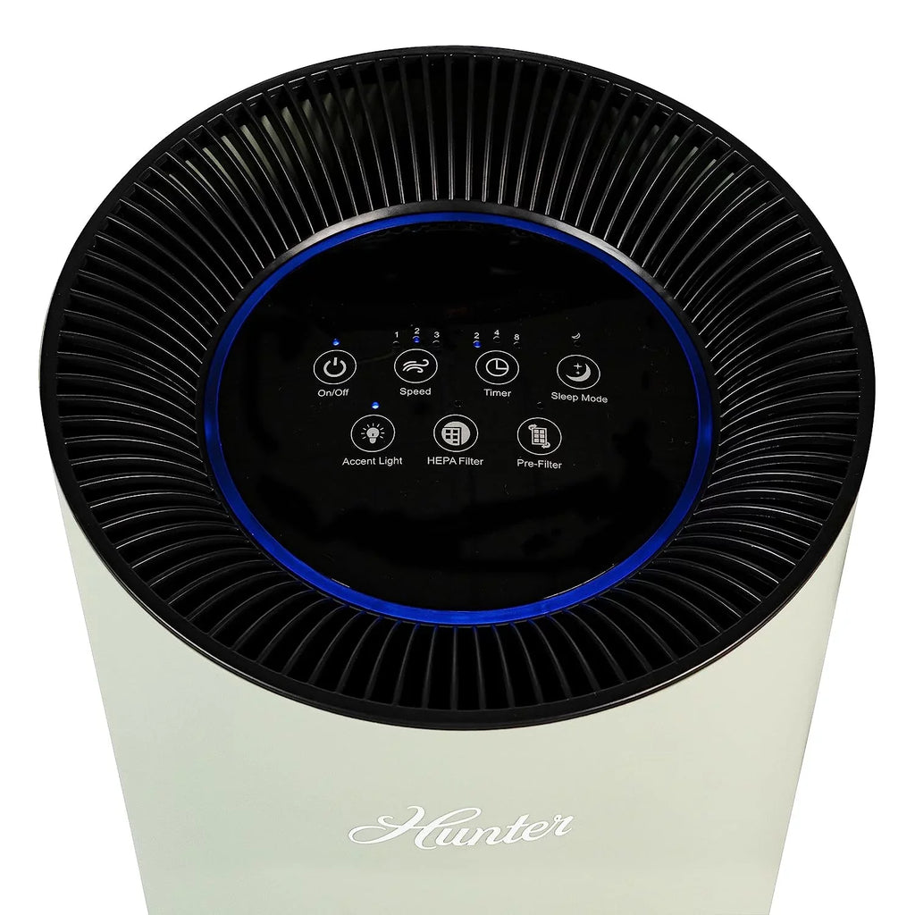 Open Tower - HUNTER Tall Air Box True Digital Allergies for HEPA SAGE Purifier HP670SG