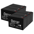 Electric - for Bike PC 9Ah Battery 500 12V 6 Merida Replacement Pack