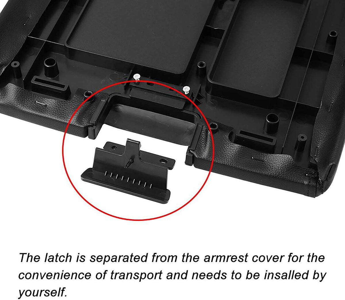 for Escalade-Perfect Avalanche, Part 20864151, Center Suitable Console 20864153, Cover 07-14 Yukon, OEM Replacement 20864154 for Suburban, ASOOLL Sierra, Armrest Silverado, Latch,