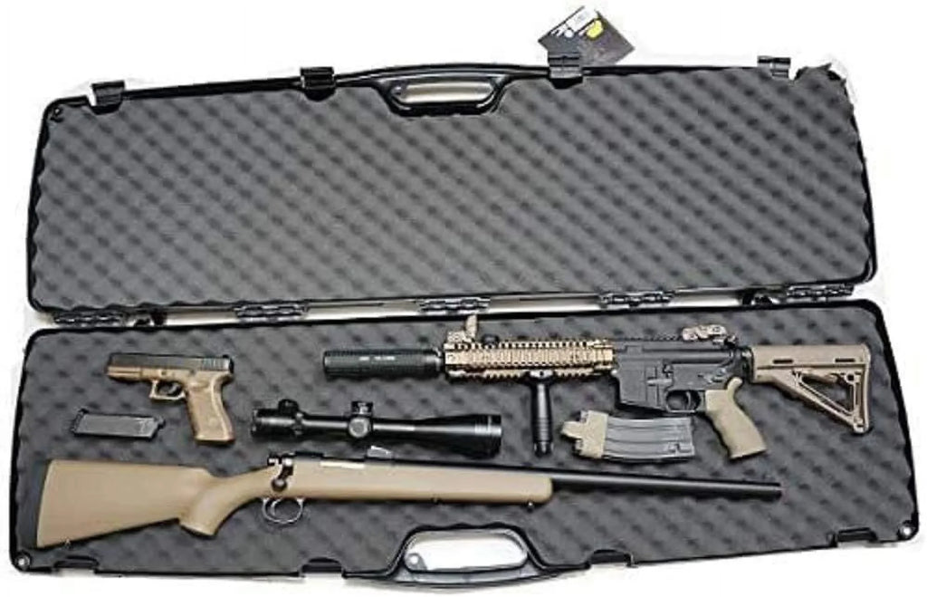 Case, Double Scoped Plano SE Black Rifle/Shotgun