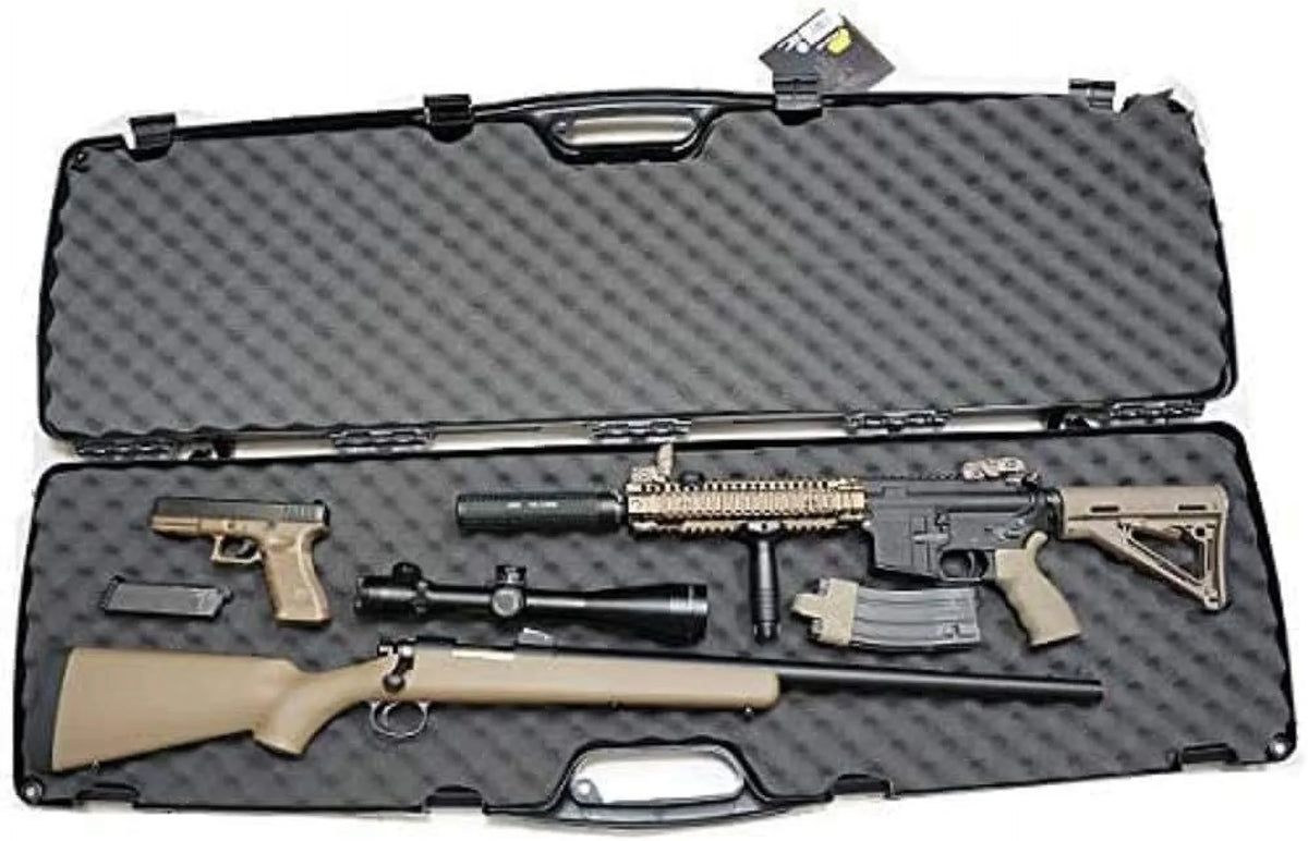 Case, Double Scoped Plano SE Black Rifle/Shotgun