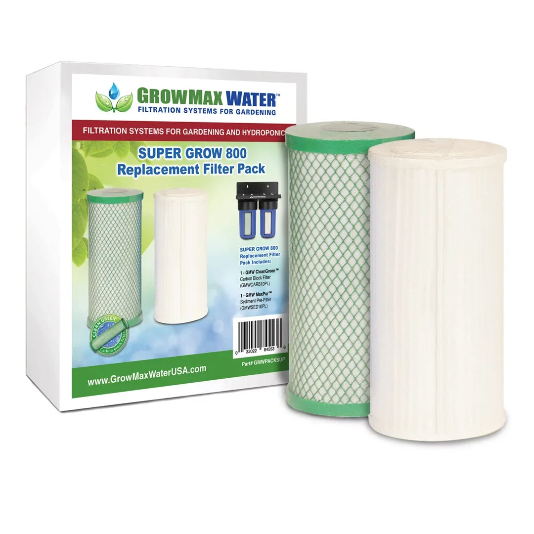 Water FILTER GROW PACK REPLACEMENT SUPER GrowMax 800