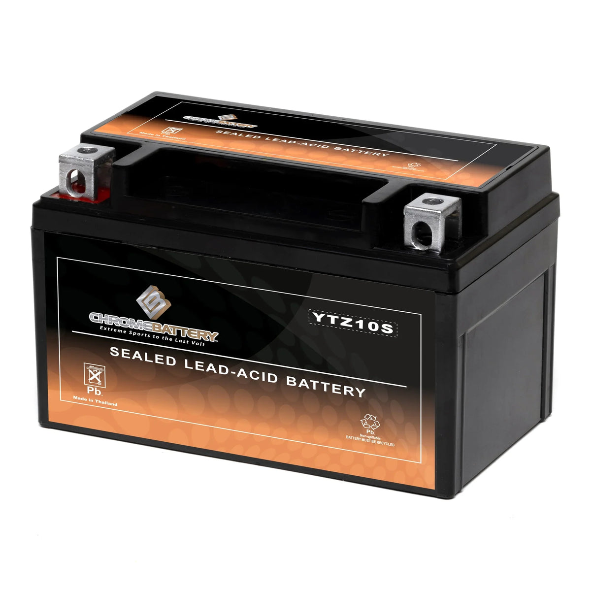 (2017 Motorcycle Ah, 1000 CCA) Battery 190 for (YTZ10S Battery Al8 YTZ10S-BS Chrome Years Gsx-r1000, Cc Suzuki 12 2018) Z, - Volt,8.6