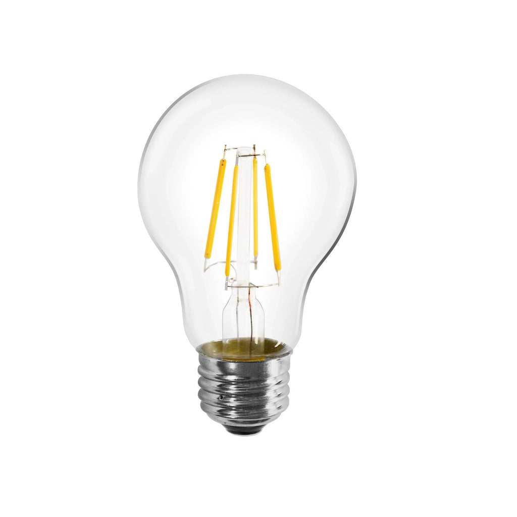Medium A19 Lamp Base Livex Filament - 4W LED (Pack Lighting Replacement E26 Pear