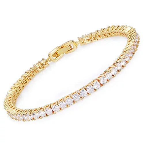 True Iced Testament Glamour Watch, Diamonds Timeless a Crystal Out Women's to (L0504LA-T Beauty Luxury Classic-GLD) and blinged-Out
