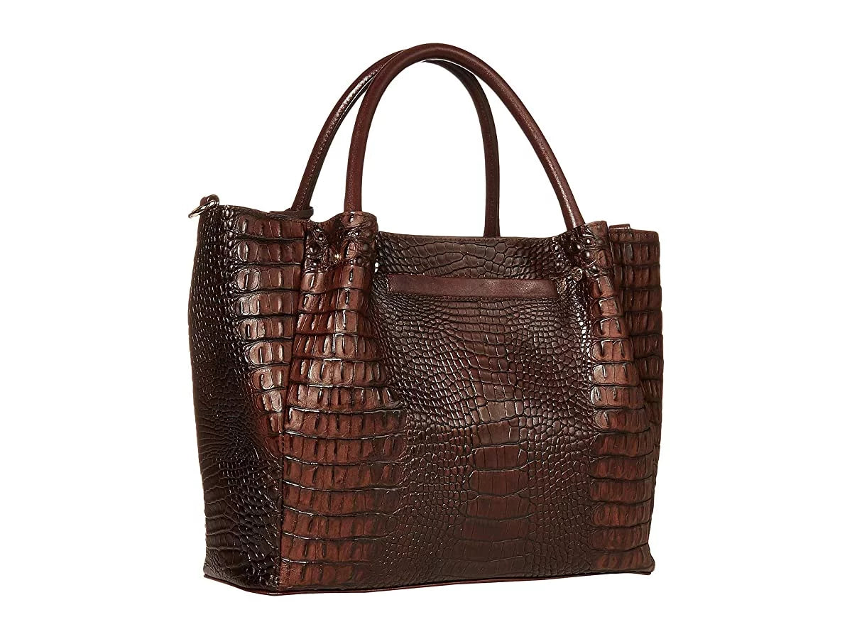 Mallory Sparrow Small Brahmin Cocoa