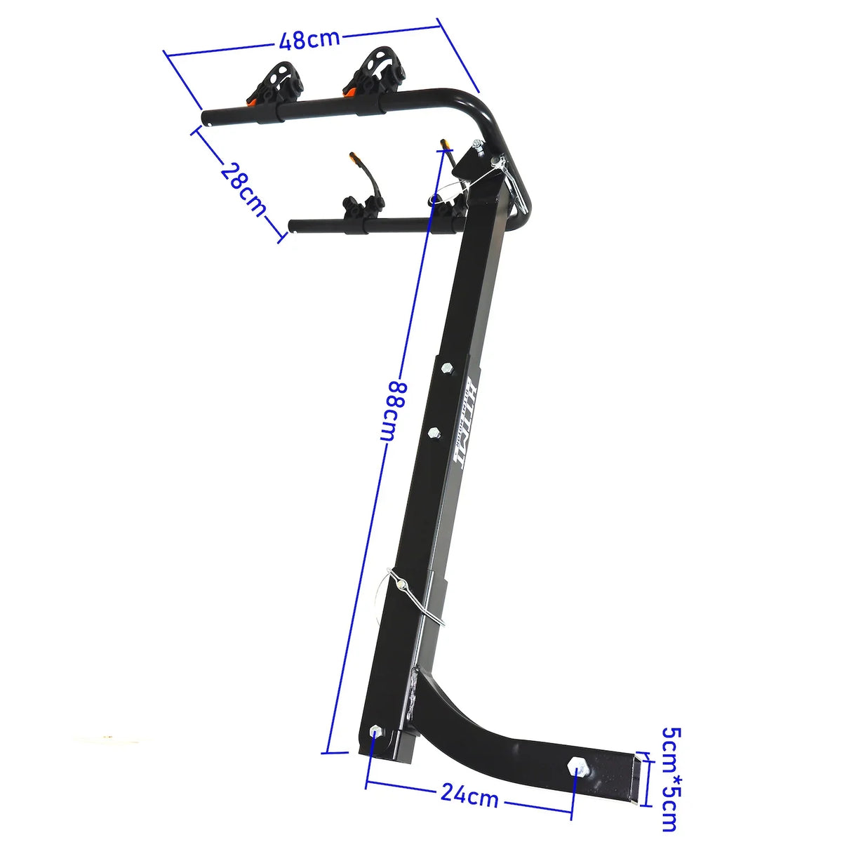 SUV For Car w/ 2" Transport Carrier 2 Receiver Bike Rack Hitch Mount Truck Bicycle