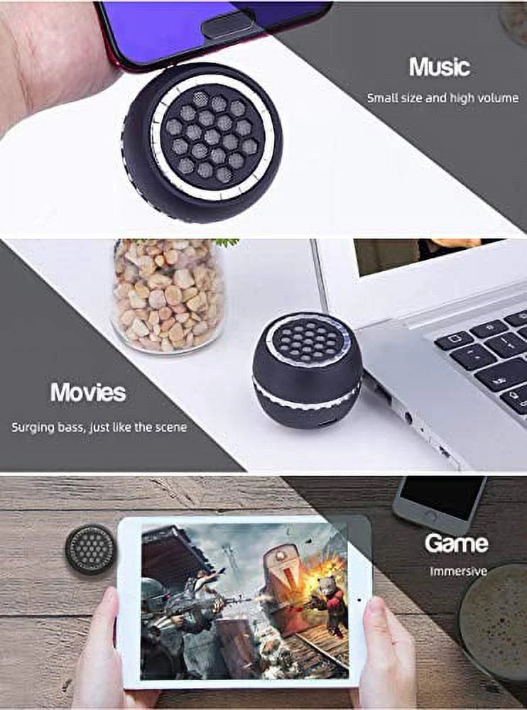 special edition with FIYAPOO Portable Speaker 3W AUX Mini Mobile Smartphone/Tablet/Computer for Line-in Interface Phone Speaker Audio Speaker, 3.5mm
