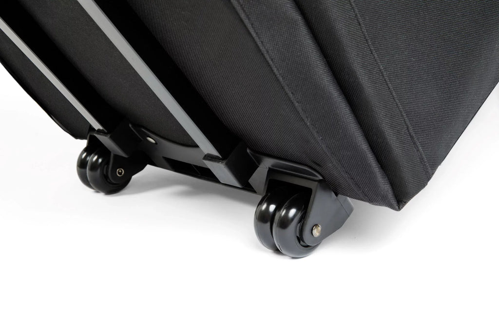 Black Wheelie Childress and Travel Car J.L. Carrier Seat with Wheels, Bag