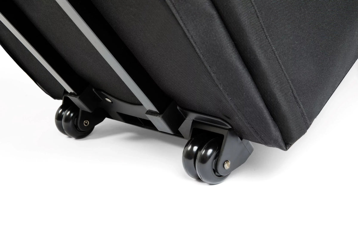 Black Wheelie Childress and Travel Car J.L. Carrier Seat with Wheels, Bag