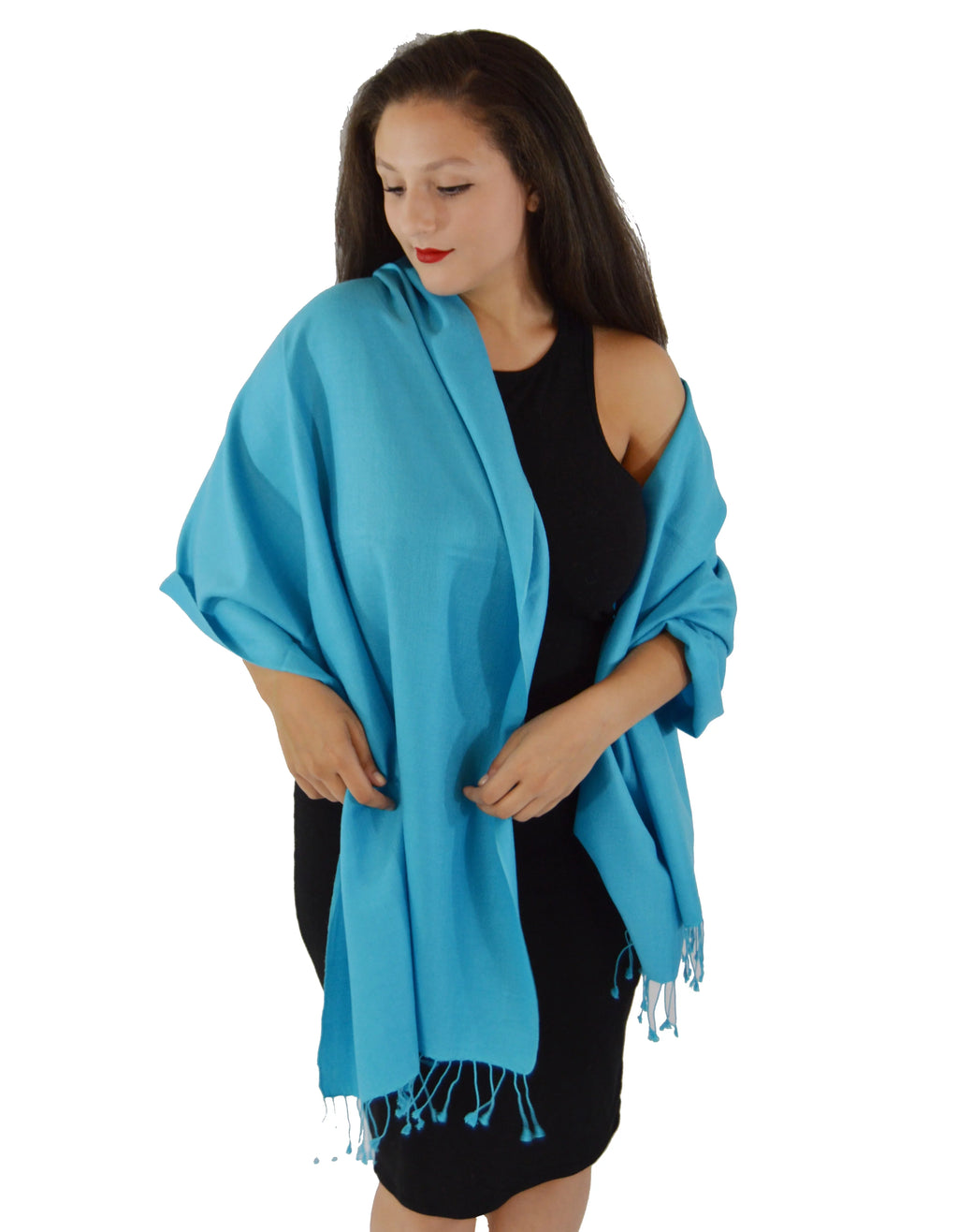 Scarf/Wool/Silk (Turquoise) Shawl/Cashmere/Cashmere Scarf/Scarves/Shawl/Shawls/Stole/Wrap/Pashmina Scarf/Pashmina