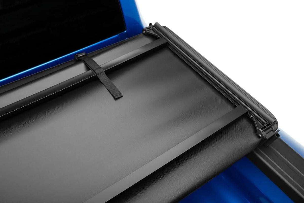 with Cover | 1500 Bed (Split) 2019 Folding Truck Compatible - Tonneau w/ w/o e-Series 2024 by Soft (76.3") Multi-Function Trifecta Bed 4" and Taiate Ram high quality Dodge | RealTruck 6' Extang 77422