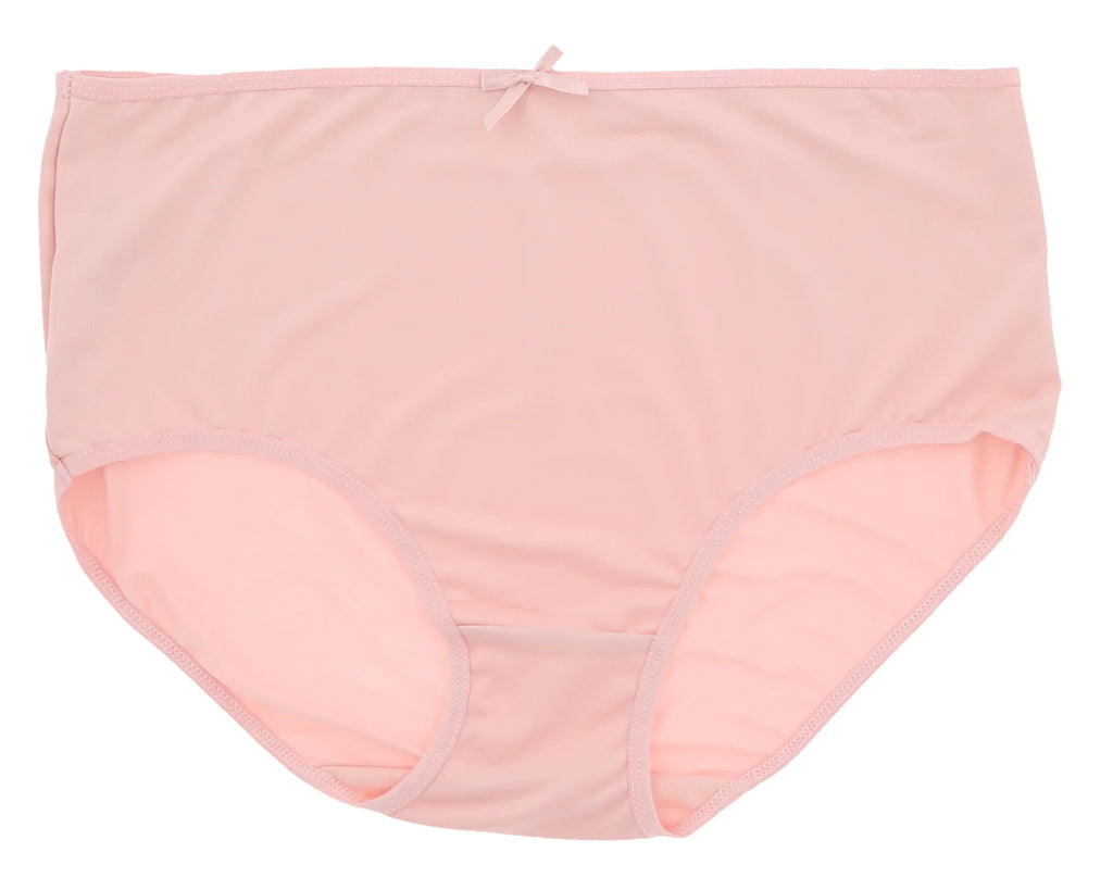 Classic Women's Floral Panties Sexy Size Pink Burke Intimates (5Pr) Plus Rise Delta Dots) Brief (X-Large, High