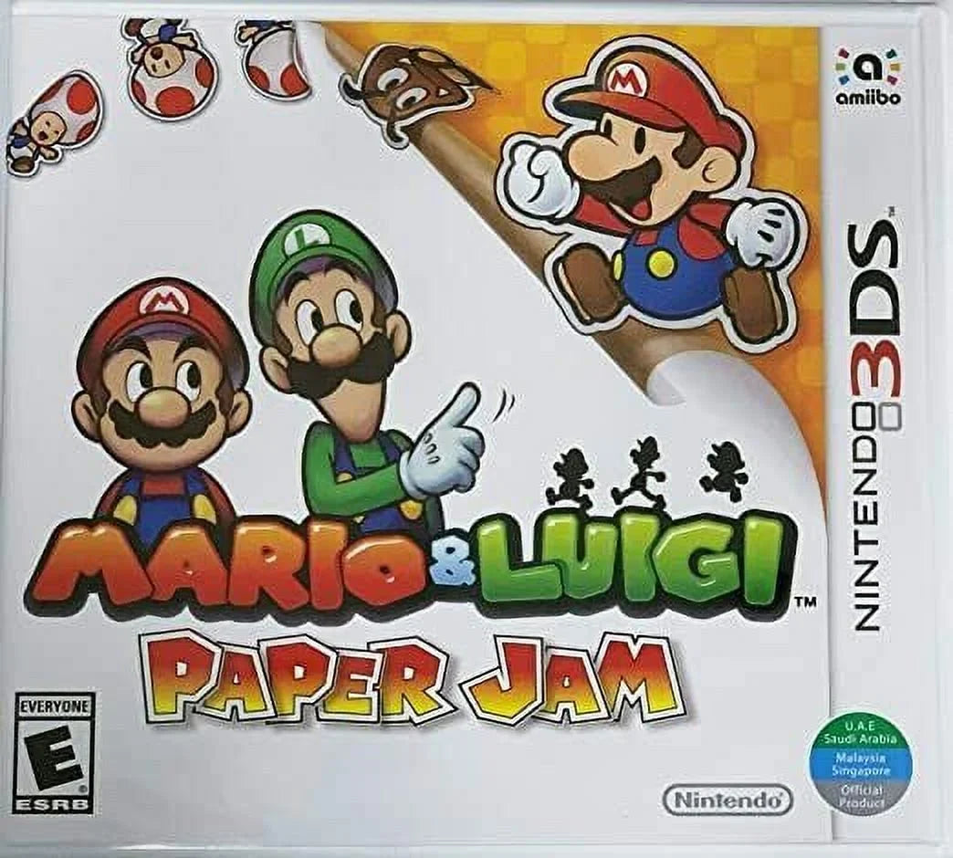 Mario Brand & RPG New 3DS (Action Special Game 2015) Luigi: Jam Paper