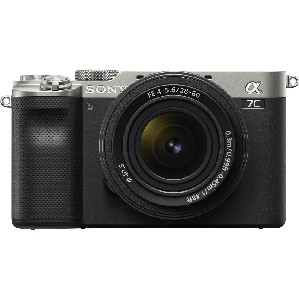'-LOADED f/2.8 (Silver) Mirrorless Lens Lens+24mm 28-60mm a7C G Camera with KIT