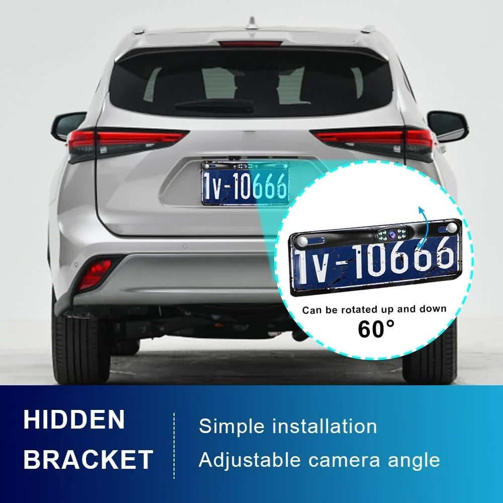 Camera new Waterproof Car Camera License Reverse Camera Rear HD Vision,podofo Plate Night Rear View Backup HD Ultra