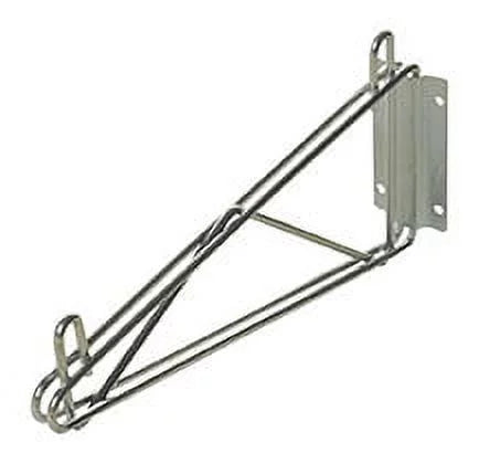 Wide High Deep x classic Chrome Shelving 7" 21" Kit x Mount Fixed 36" Wall