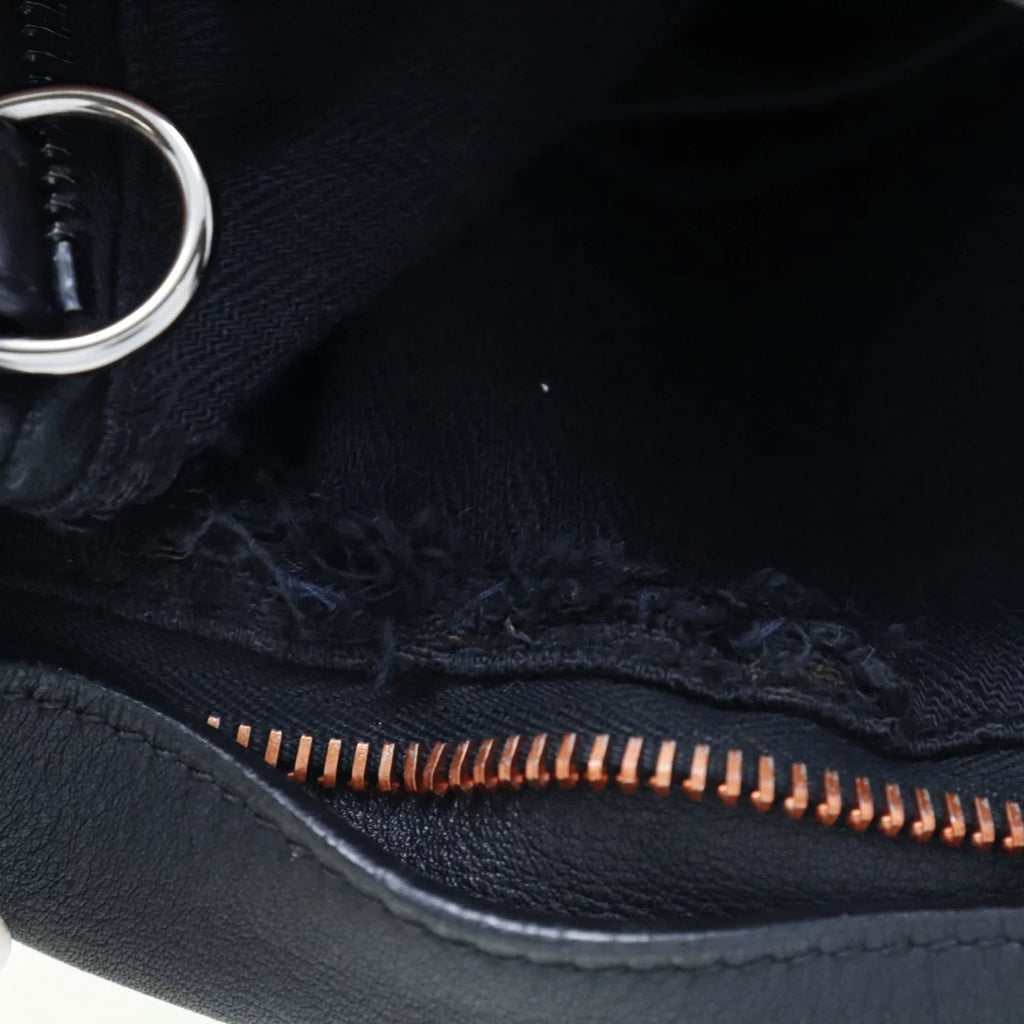 Unisex Pre-Owned special edition Tote Voderma Hermes (Fair) Vertical PM Black Caravan Bag