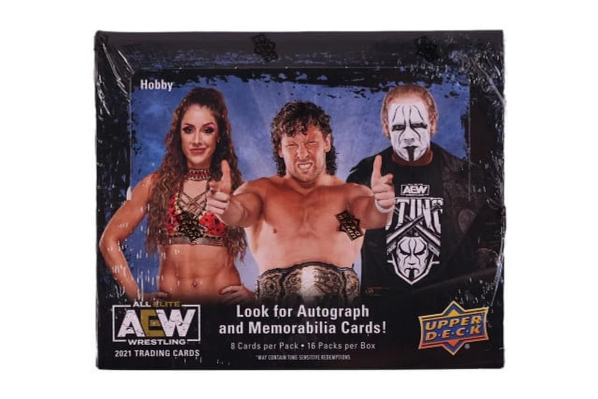 Elite Deck All 2021 Upper Wrestling Hobby Box AEW