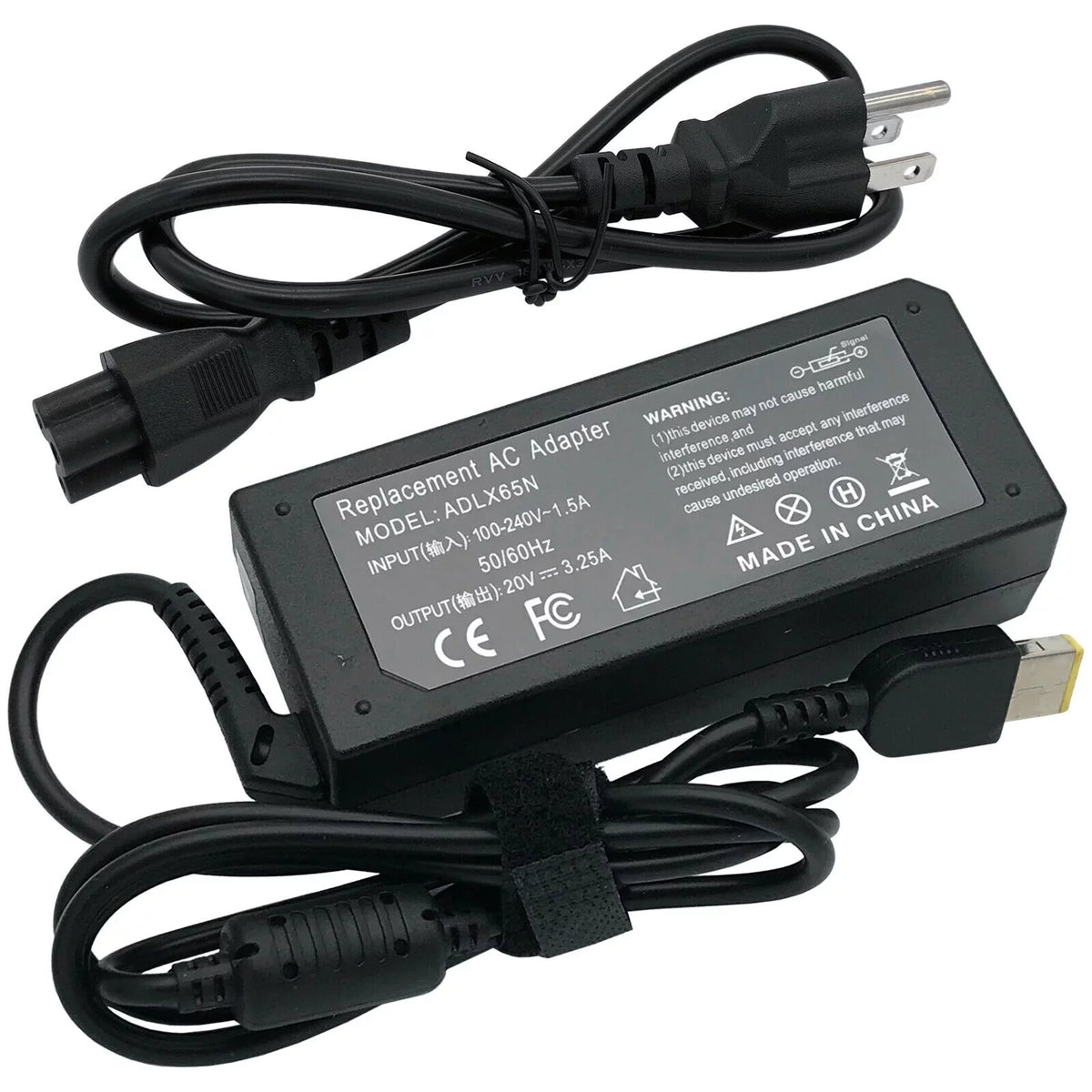 Lenovo 65W For classic Ideapad Adapter G50-30 G40-30 AC 20V G40-45 G50-45 Charger 3.25A
