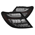 Fit Fits Black 11-14 C-Class Only) 2011-2014 C W204 LED select: Tail - LED Model MERCEDES-BENZ Lights Benz Spyder Mercedes (Will